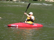 kayak on oil creek